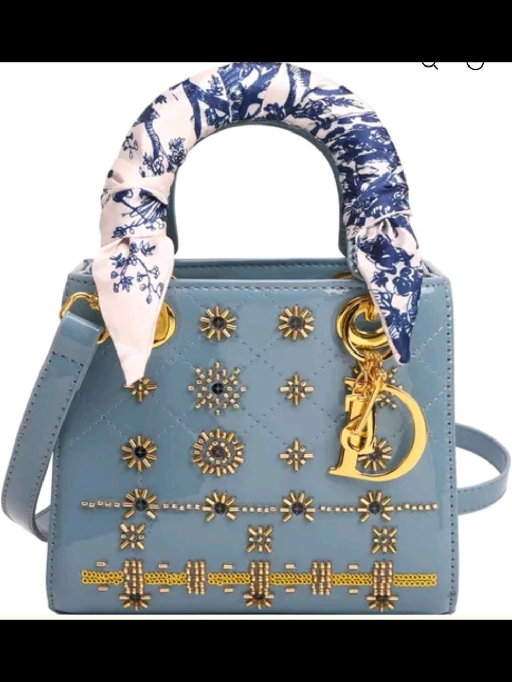 Sky Blue Small Handbag